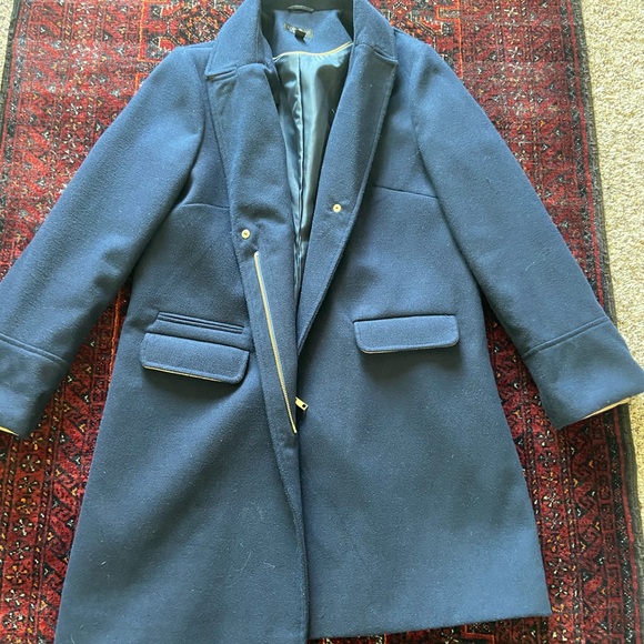 Spring Navy Blue Peacoat from Topshop - Picture 2 of 3
